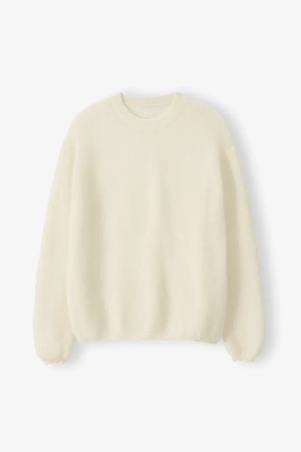 Misty Mohair Knit (Ivory)