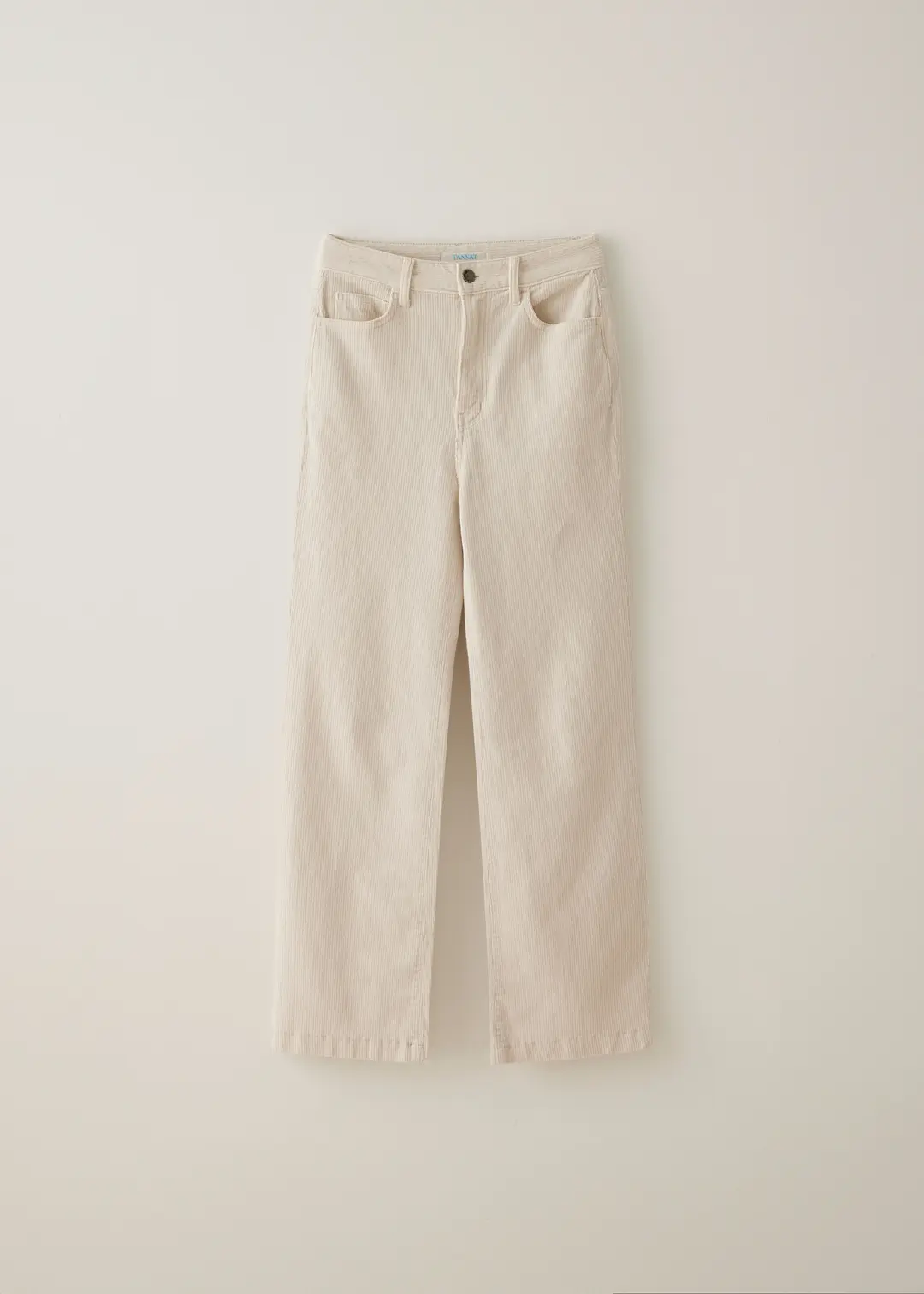 T/T Corduroy semi bootscut denim (cream)