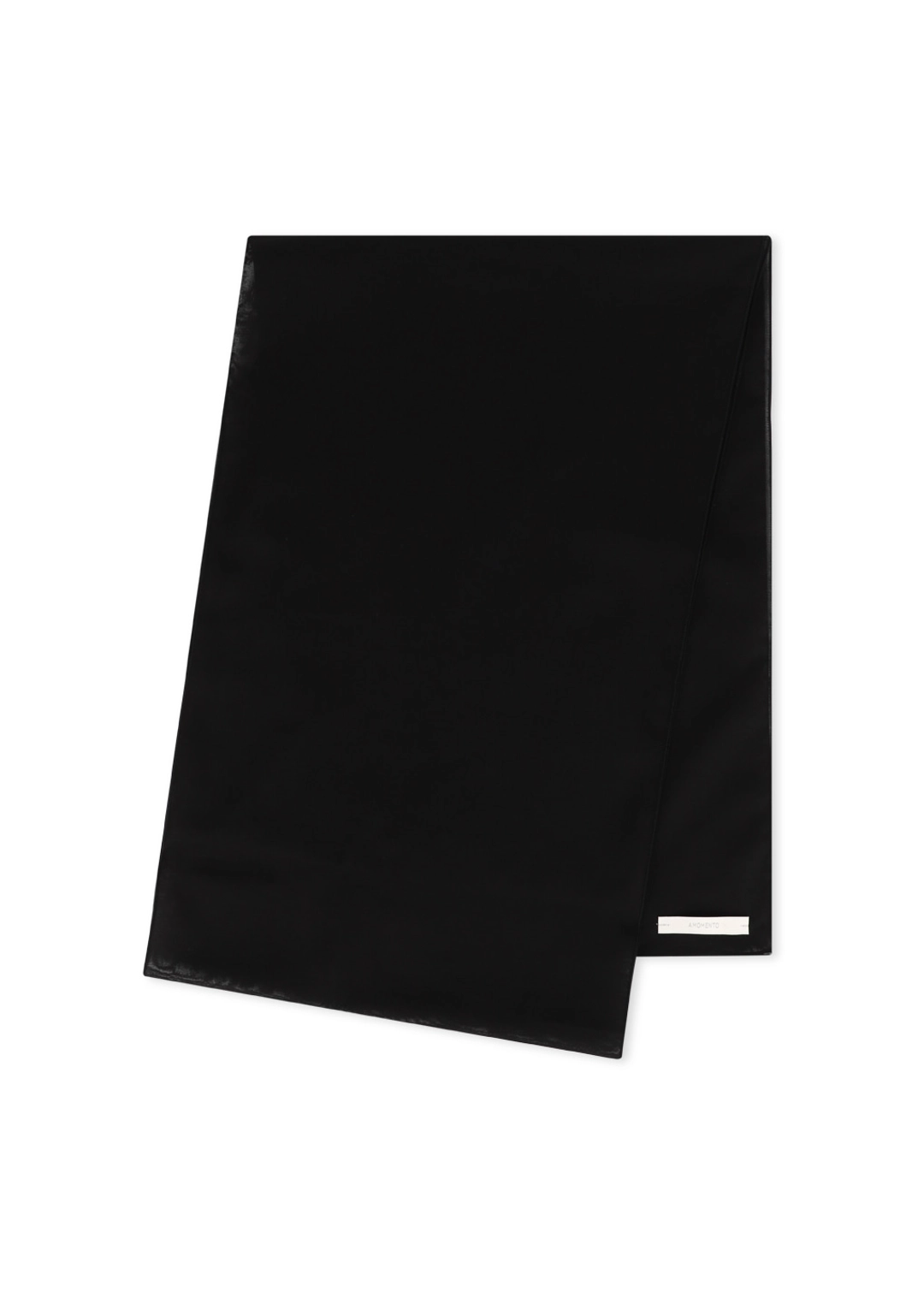 아모멘토 sheer cotton long scarf, black 상품 이미지 1