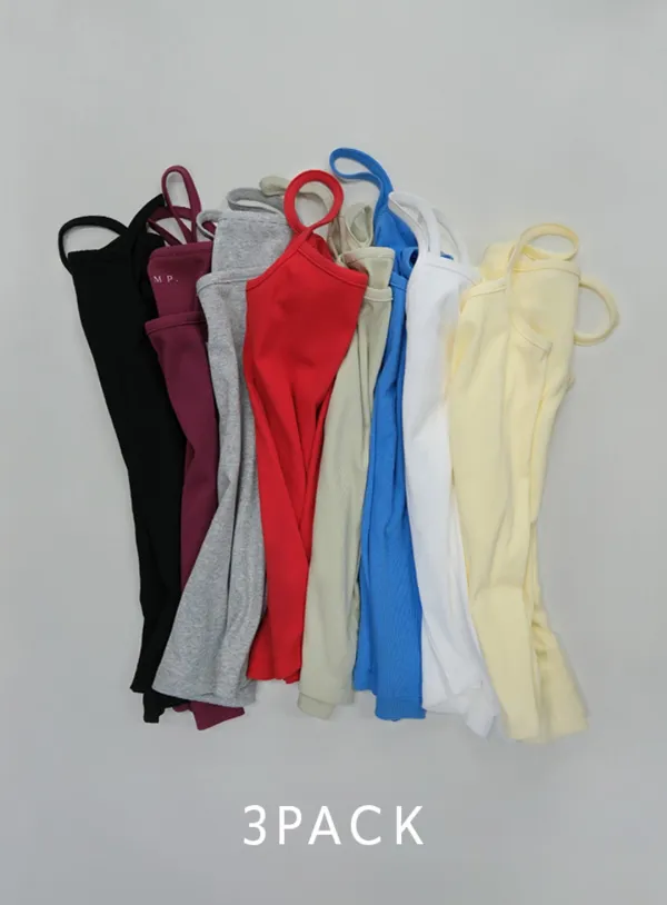 [ROUTINE] CAMPA SLEEVELESS_3PACK