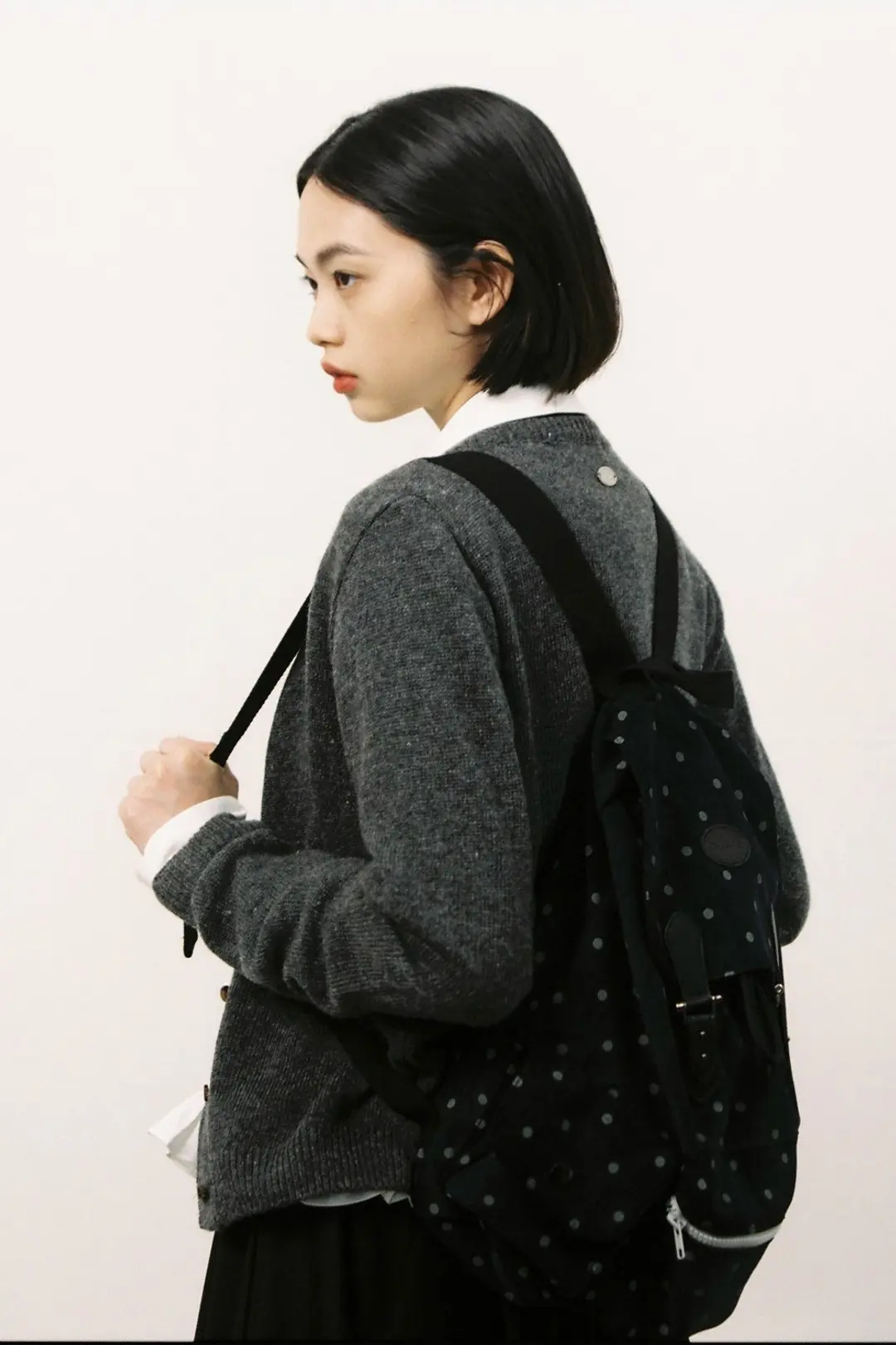 오헤시오 DOT BACKPACK, NAVY 상품 이미지 2