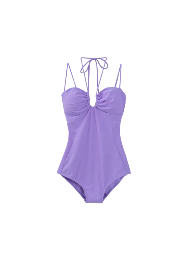 Mused Onepiece Swimsuit - Lavender