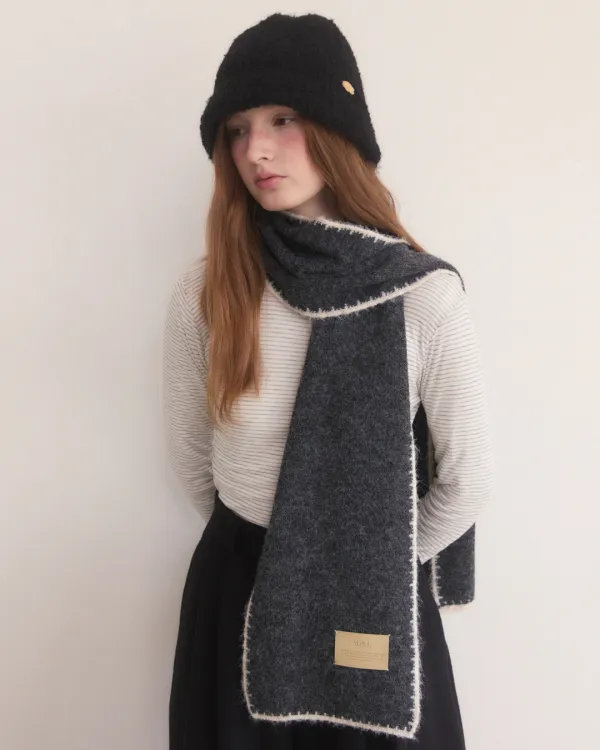 Line stitch coloring muffler - 4color