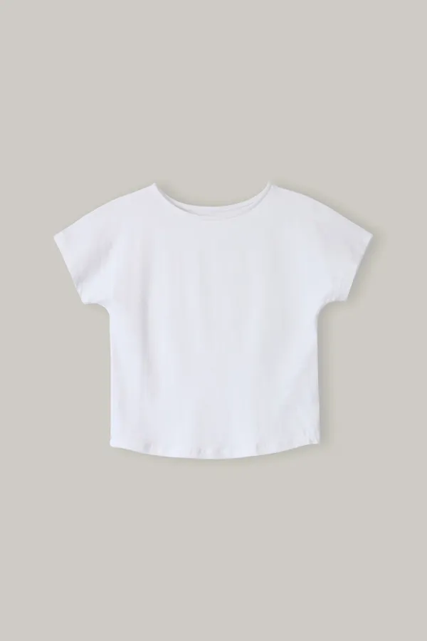 Seamless-Line Tee (Ivory)
