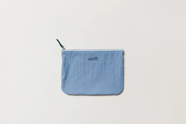POCHETTE CARRÉE INDIGO