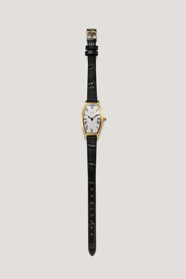 BELLA CLASSIC LEATHER WATCH_BLACK / ₩184,000 ->  ₩165,600 (10%)