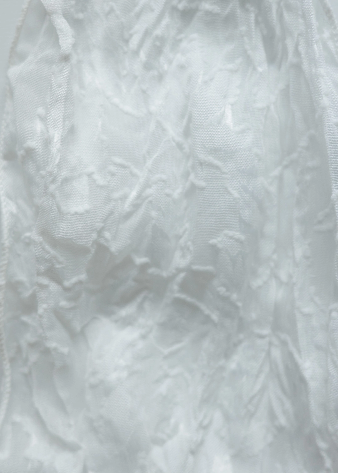 휘 [ 바로배송 ] LOTUS SLIM SCARF [WHITE] 상품 이미지 3