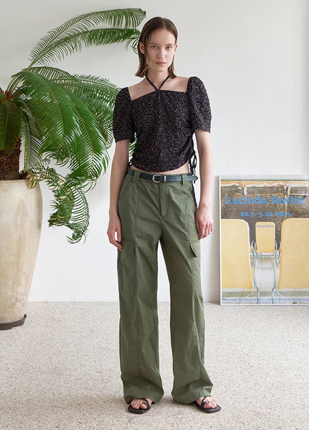 아뜰리에 나인 (PT-5547)CODE CARGO POCKET PANTS 상품 이미지 3