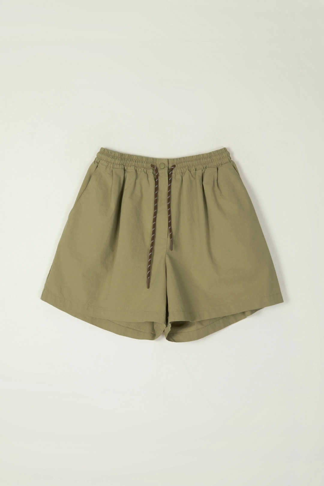 세이지먼트 WINGLE BANDING COTTON SHORT PANTS_BEIGE 상품 이미지 1