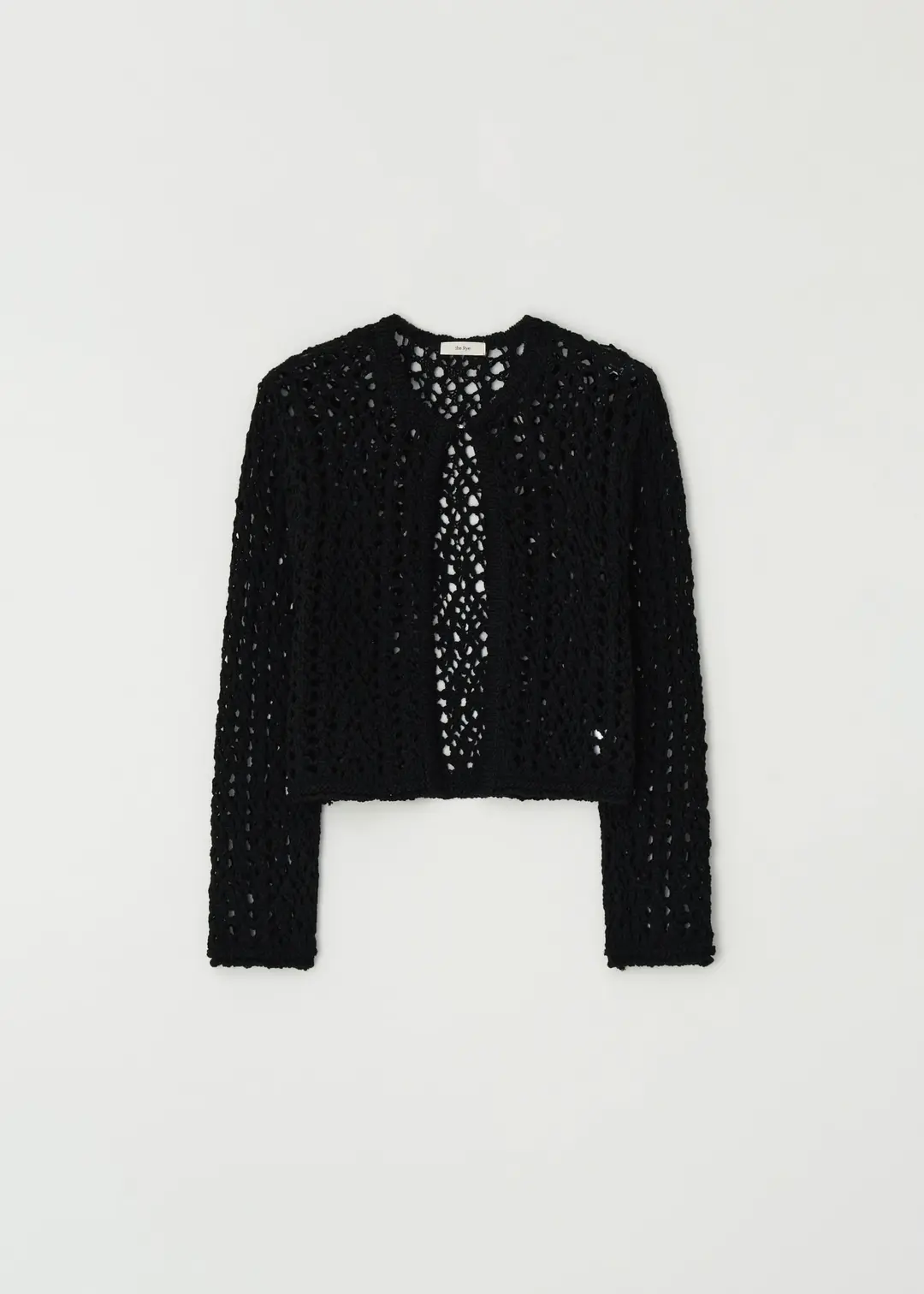 더라이 Net Knit Cardigan(Black) 상품 이미지 1