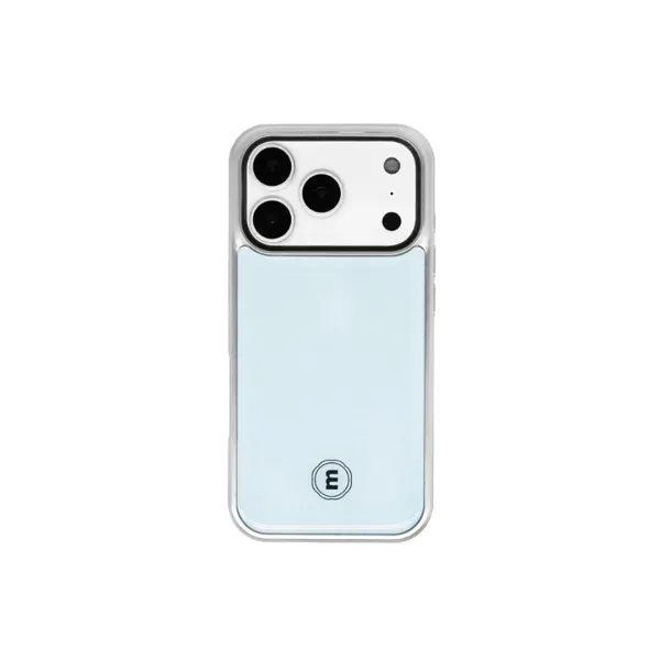 (2nd) silver iphone case - ballet blue