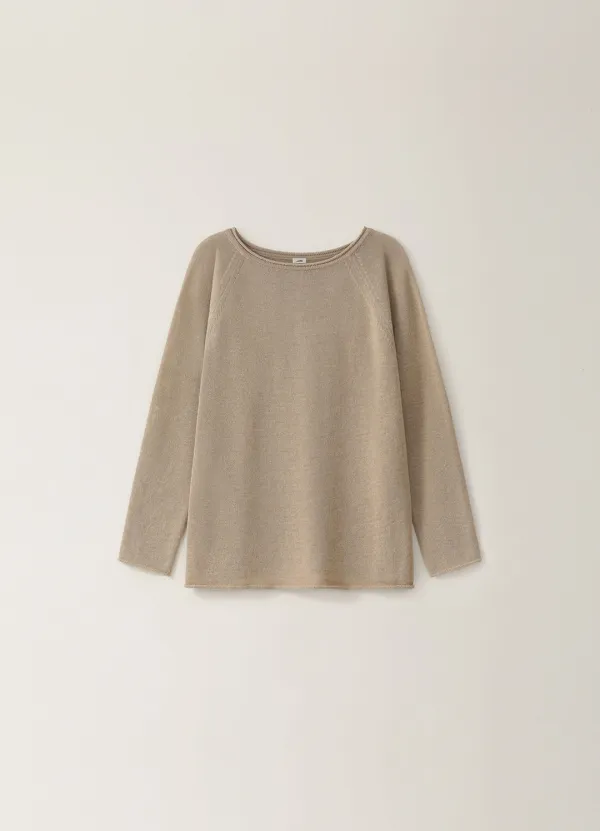2ND / Paper Raglan Long Knit - Beige (6월 중순 순차배송)