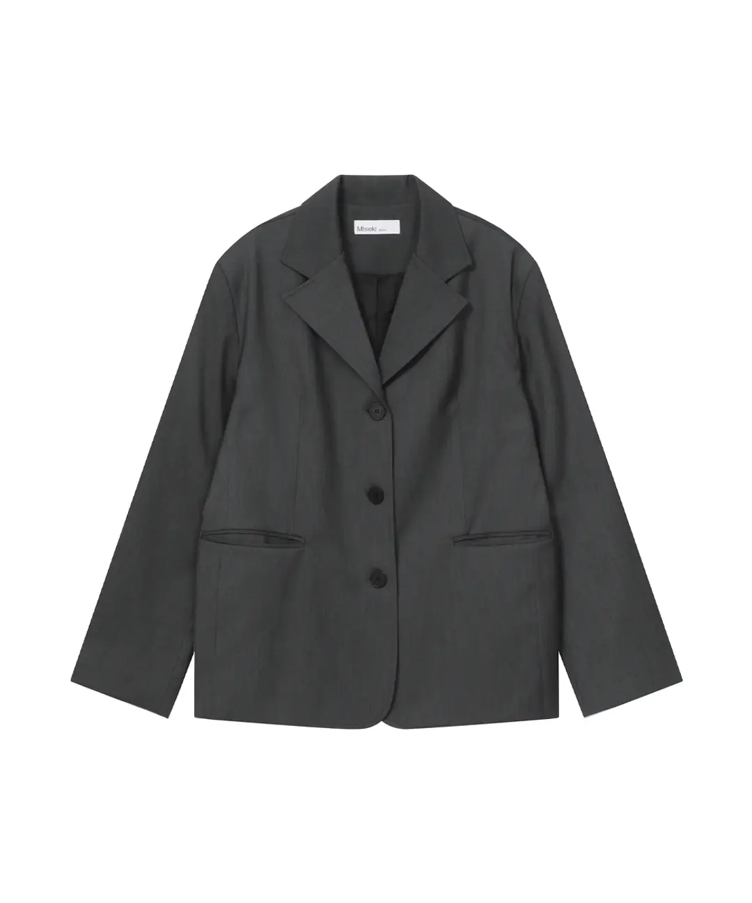 미세키서울 Classic over blazer CHARCOAL 상품 이미지 1