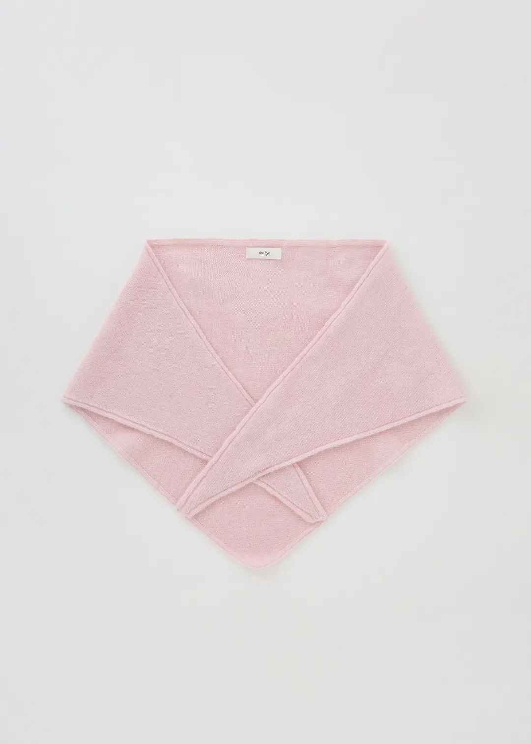 더라이 Triangle Wool Scarf(Light Pink) 상품 이미지 2