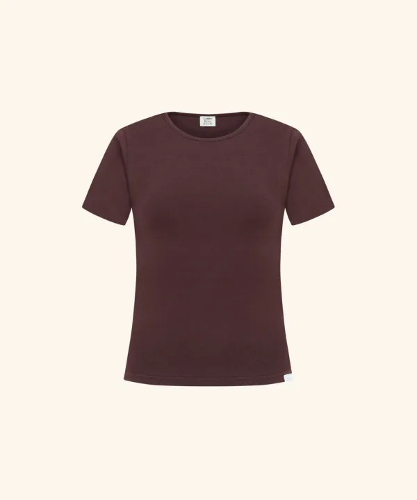 Letters Always T-shirts ( Brown )