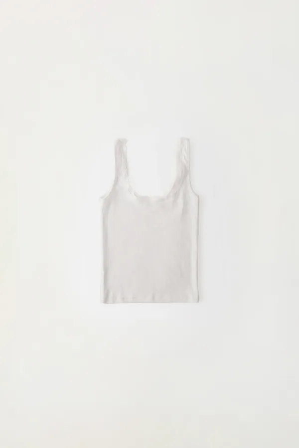 2ND / Belle tank top (White)