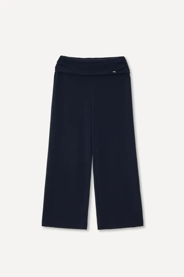 Shirring Folding Pants