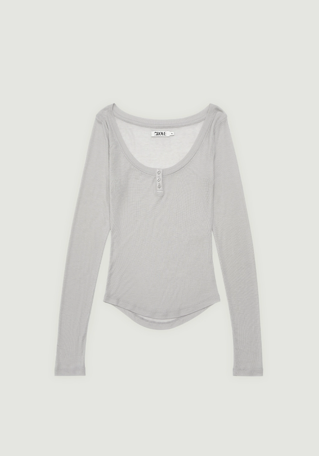 그로브 INA HENRY NECK T-SHIRT 상품 이미지 3