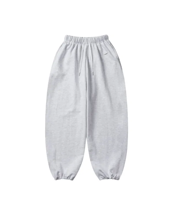 734 PATCHWORK SWEATPANTS (white melange)