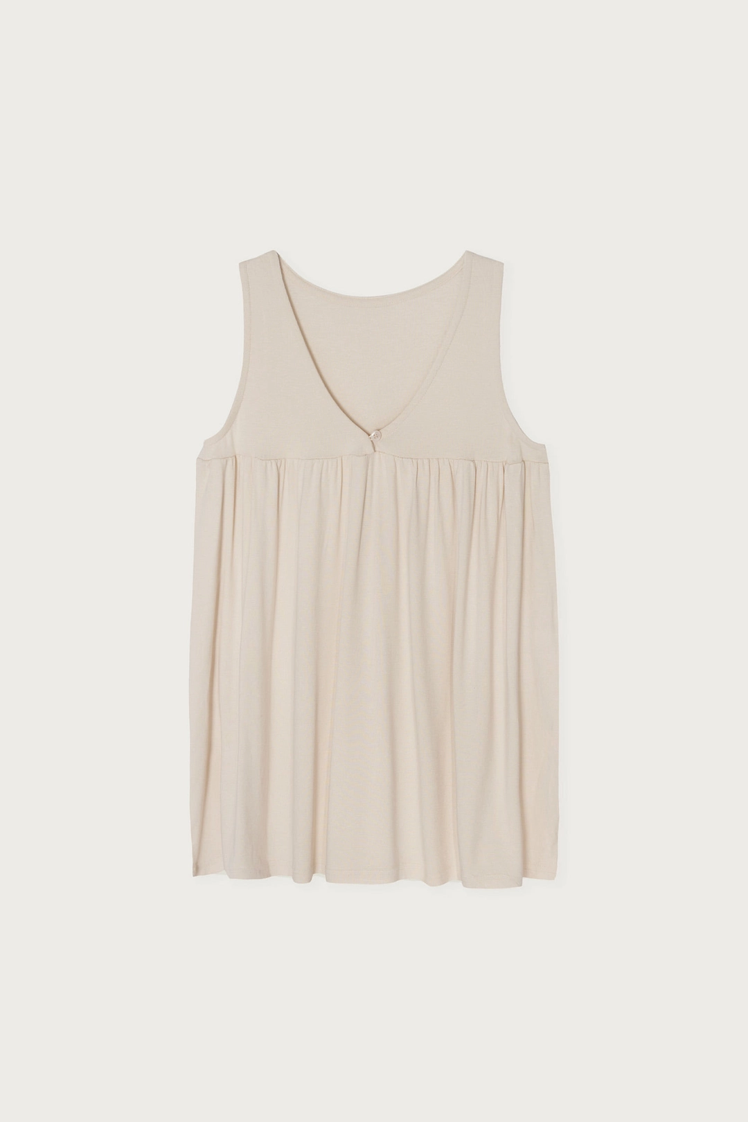 페스토 SHIRRING SLEEVELESS TOP PEACH 상품 이미지 1