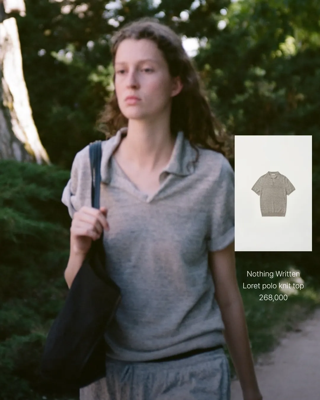 Nothing Written Loret polo knit top