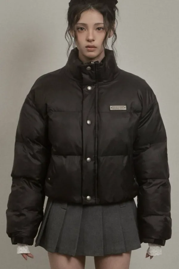 Stud Padded Jacket (black)