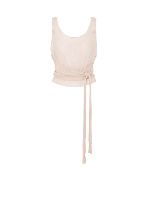 Wrap Muffler Sleeveless Knit SK5MP239_2color