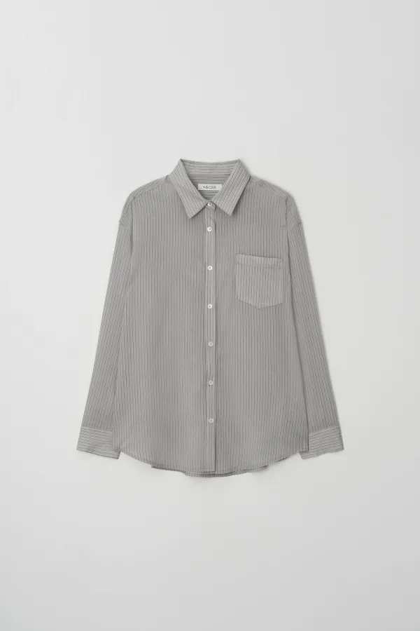 Tencel Stripe Shirt