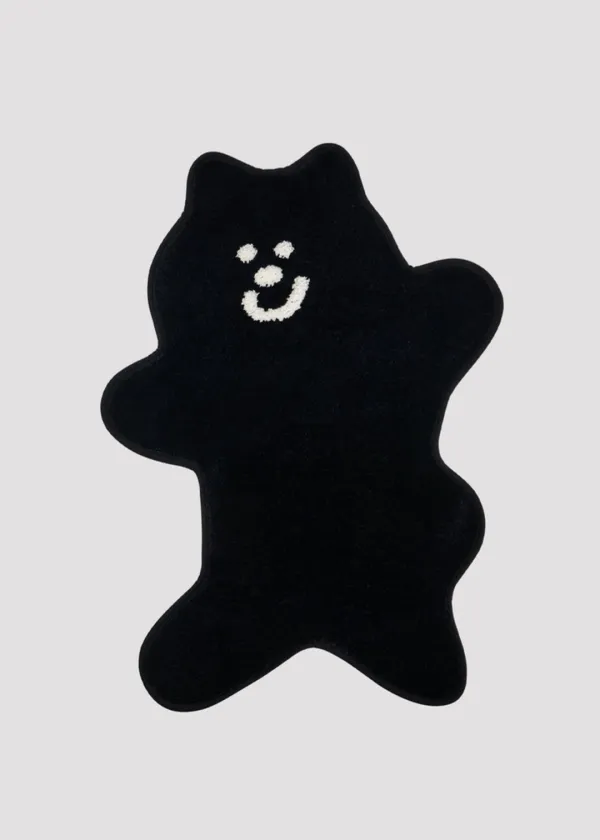 RUG BEAR BLACK