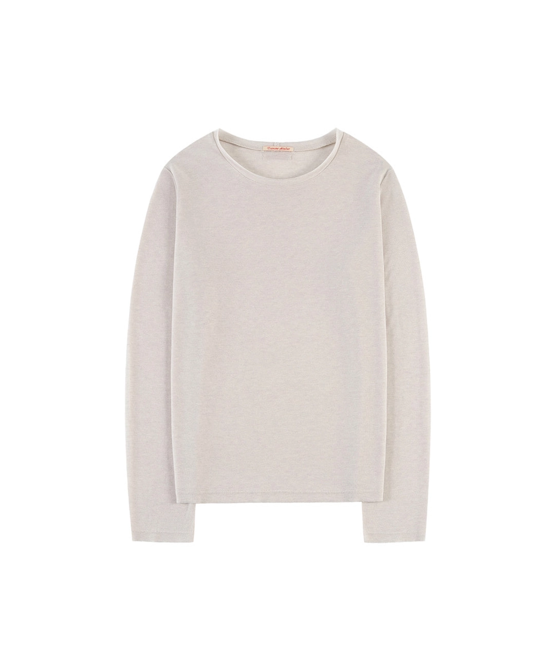 반원 아뜰리에 A3565 울 블렌디드 롱 슬리브_Light beige 상품 이미지 1