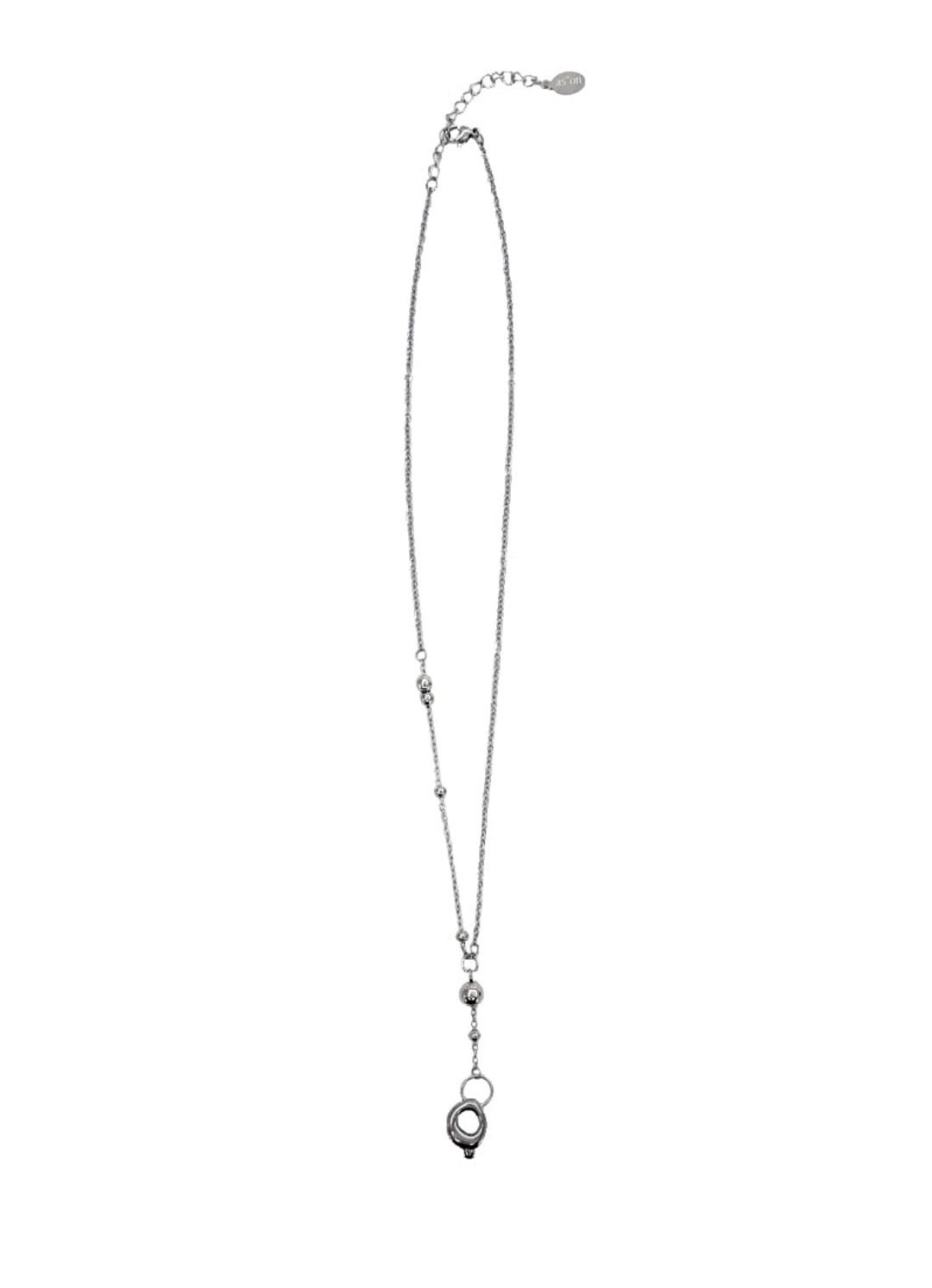 애즈온 HALO DROP NECKLACE / SILVER 상품 이미지 2
