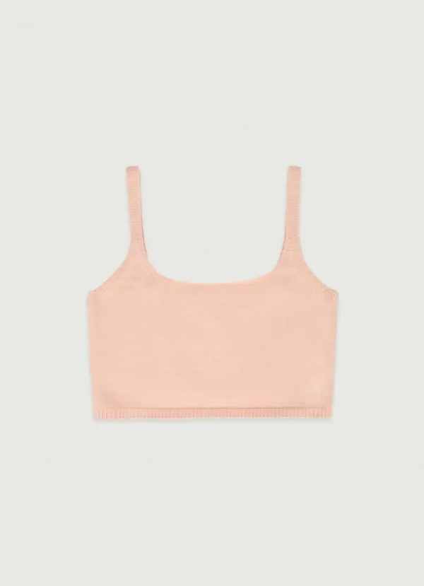 Egg Knit Bustier Top [3co]