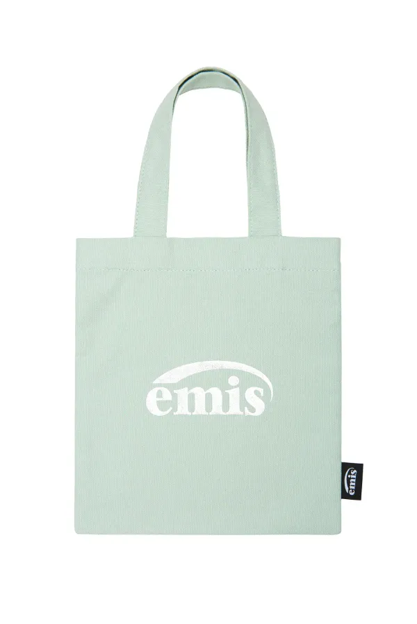 SILVER LOGO MINI ECO BAG-MINT