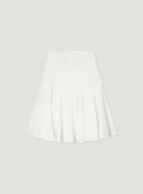 FLUTT FLARE SKIRT_WHITE