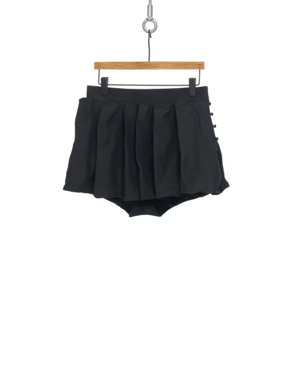 PF25 BLACK WIRED MICRO SKORTS