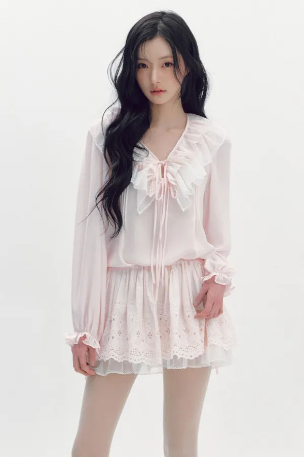 [2차] [Exclusive] PETAL BLOOM SCALLOP DRESS_TT6S602LP
