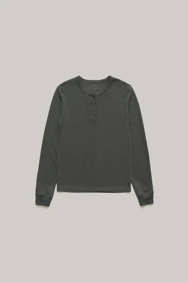 Henley Pigment Tee