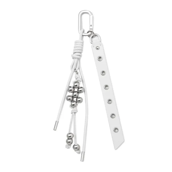 KNOTTY KEY RING [WHITE]