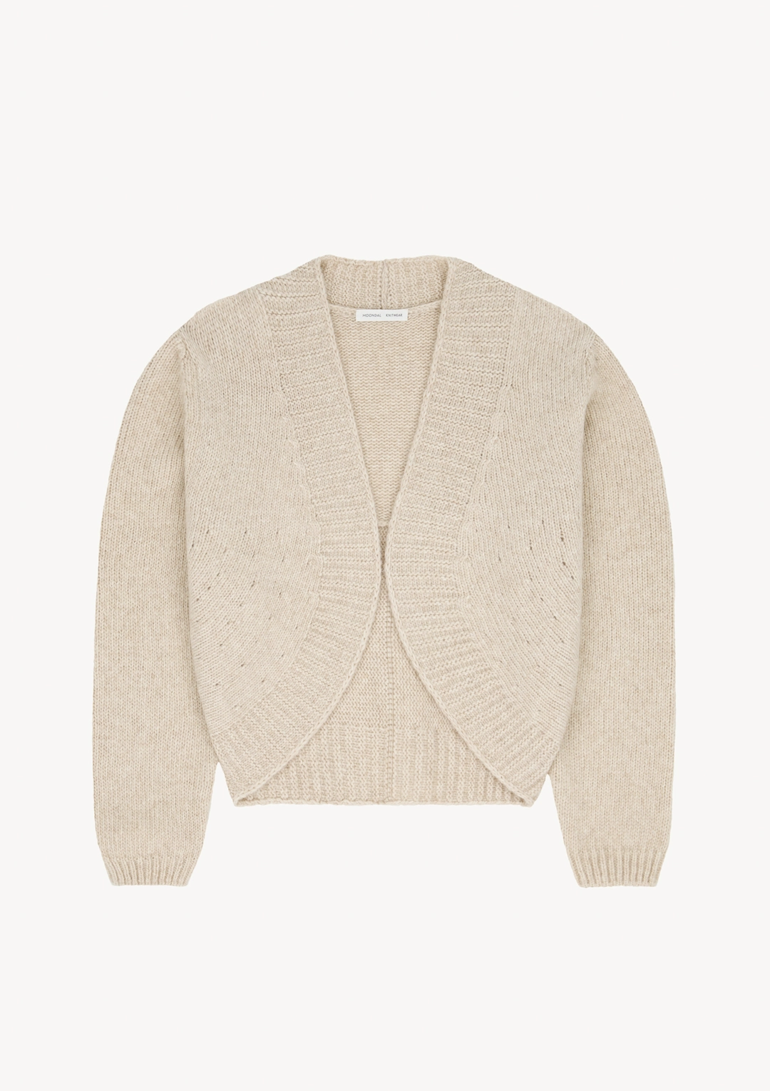 문달 Darcy Bolero Cardigan in Oatmeal 상품 이미지 1