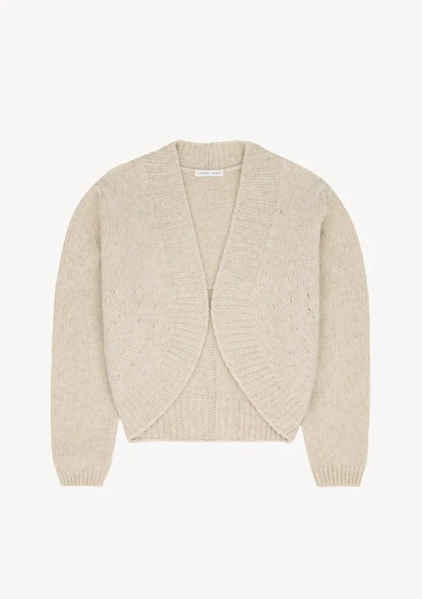 Darcy Bolero Cardigan in Oatmeal
