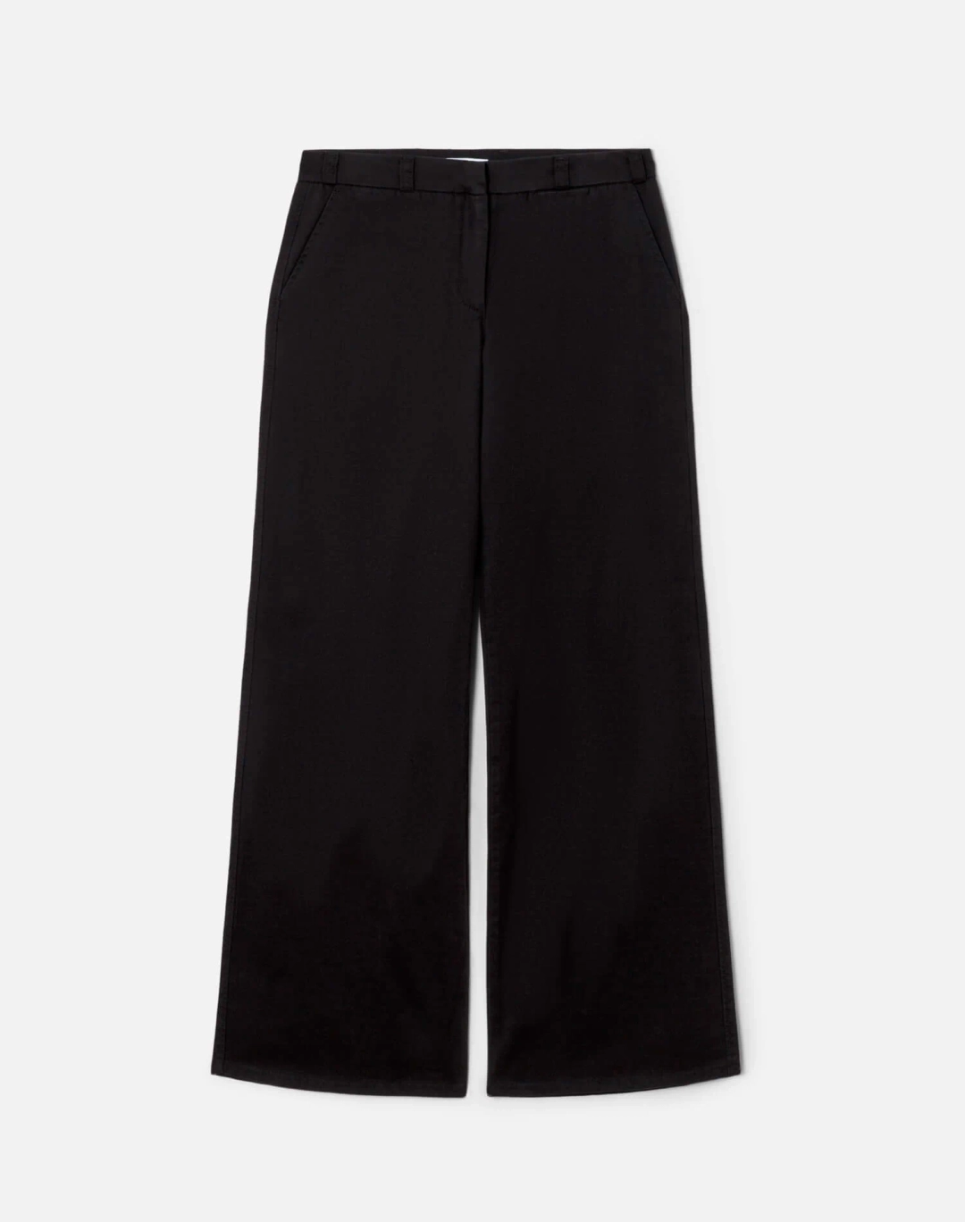 리던 Surplus Mid Rise Wide Leg Trouser - Washed Black 상품 이미지 1