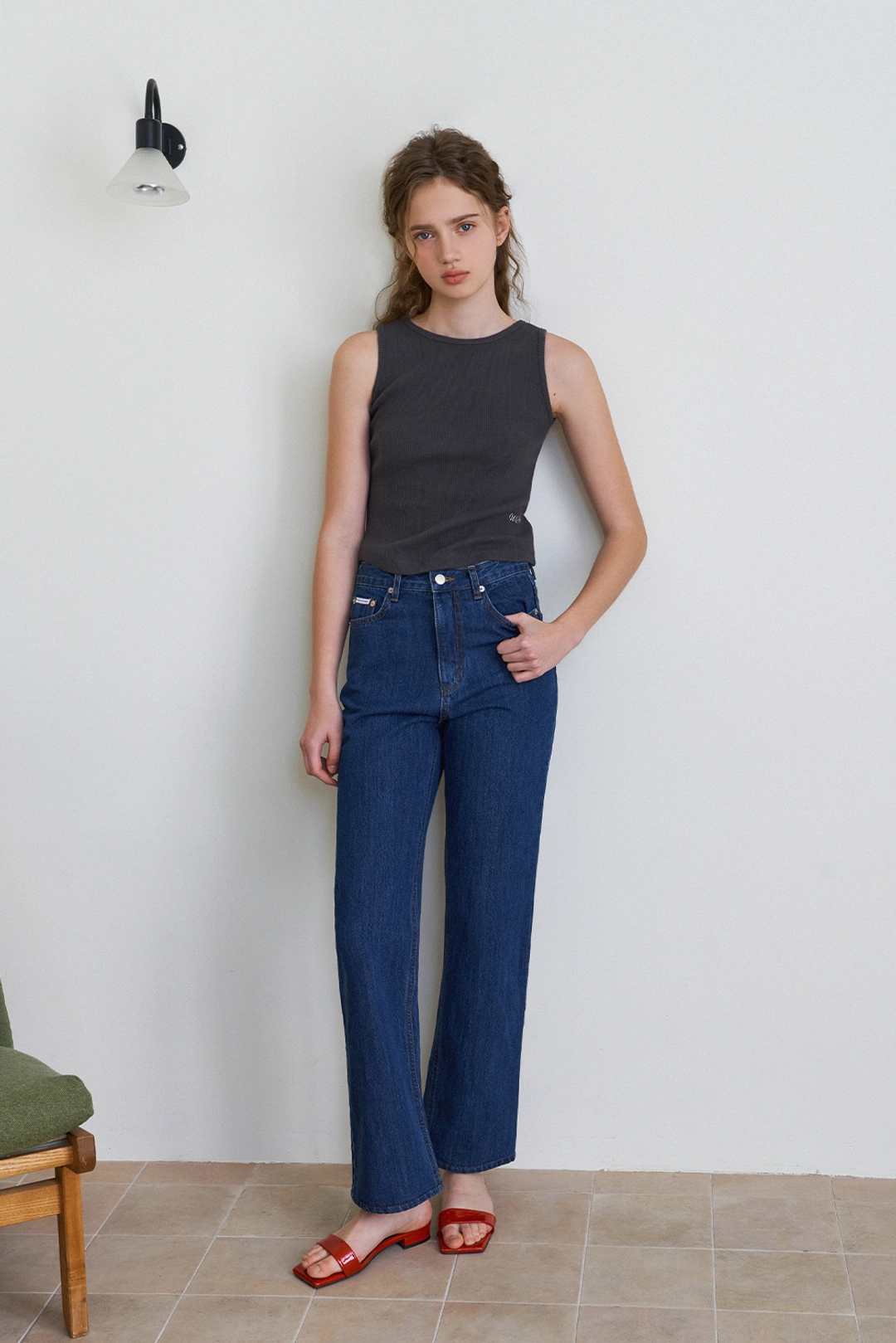 위드아웃썸머 Basset denim pants 상품 이미지 2