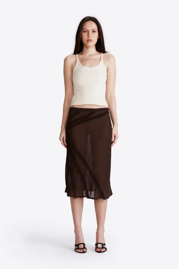 Willow Skirt - Brunette
