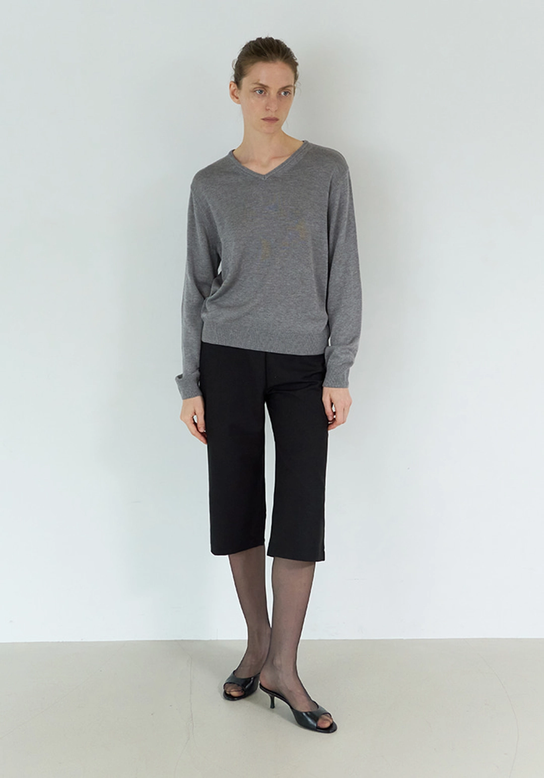 이브세이지 Capri Pants (Black) 상품 이미지 2