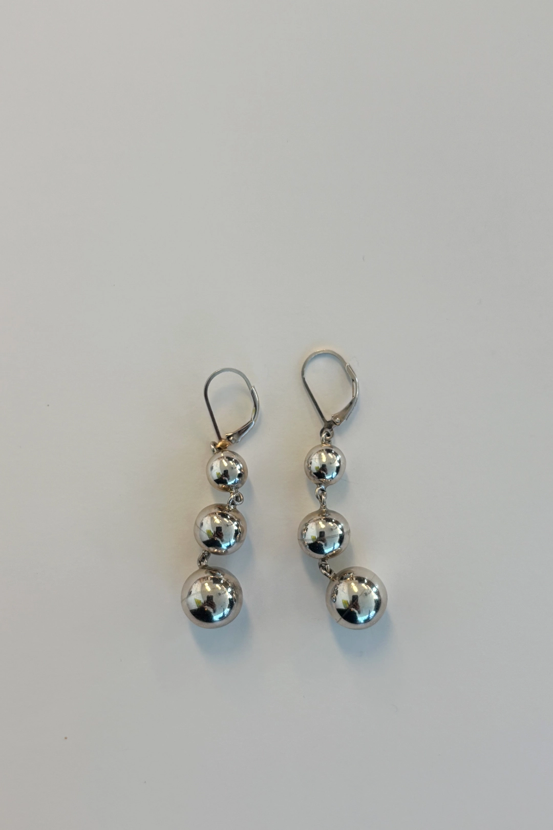 쏭스튜디오 Part.8 Three ball eariing (silver, gold) 상품 이미지 3