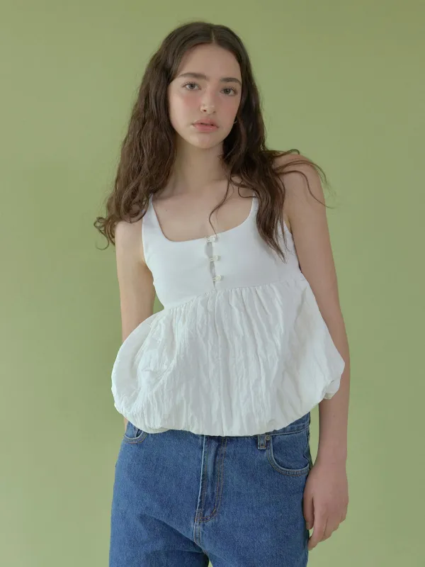 eve jersey blouse (white)