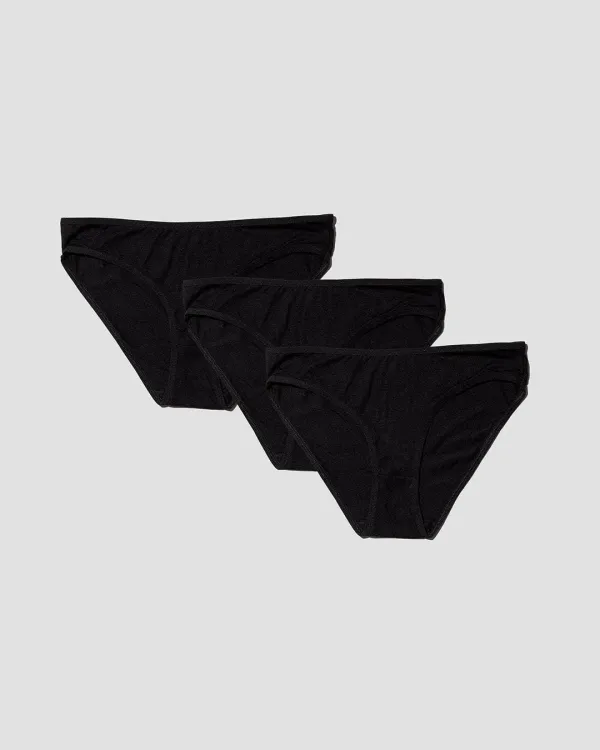 Pack - 3 Bell Pants (Black / black)