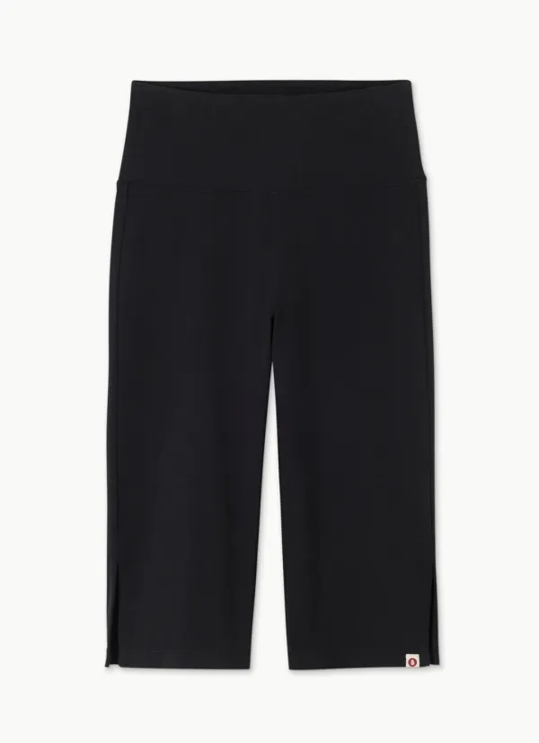 [Re-Stock] Biker middle pants_Black