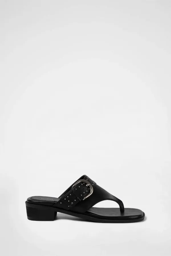 STUDIA BUCKLE FLIP-FLOP / BLACK