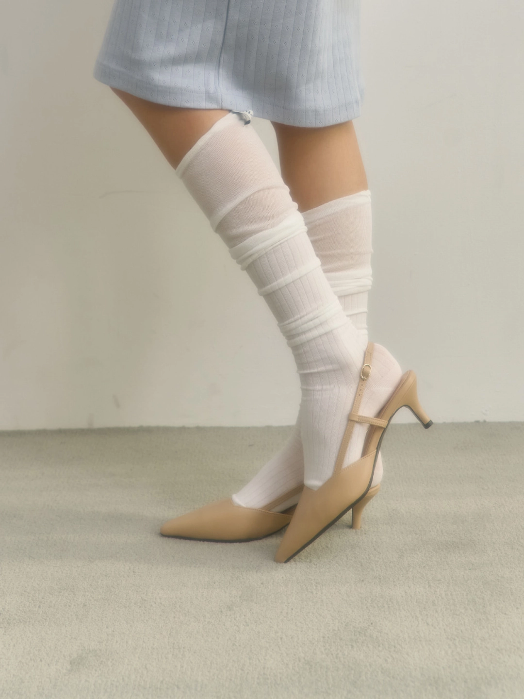 러브듀이 DEMOORE slingback / 베이지 상품 이미지 2